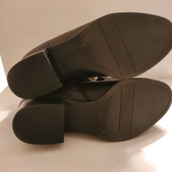NATURALIZER Black Ankle boots Chunky Heel 1.7" high Size 5.5M. - Picture 9 of 12